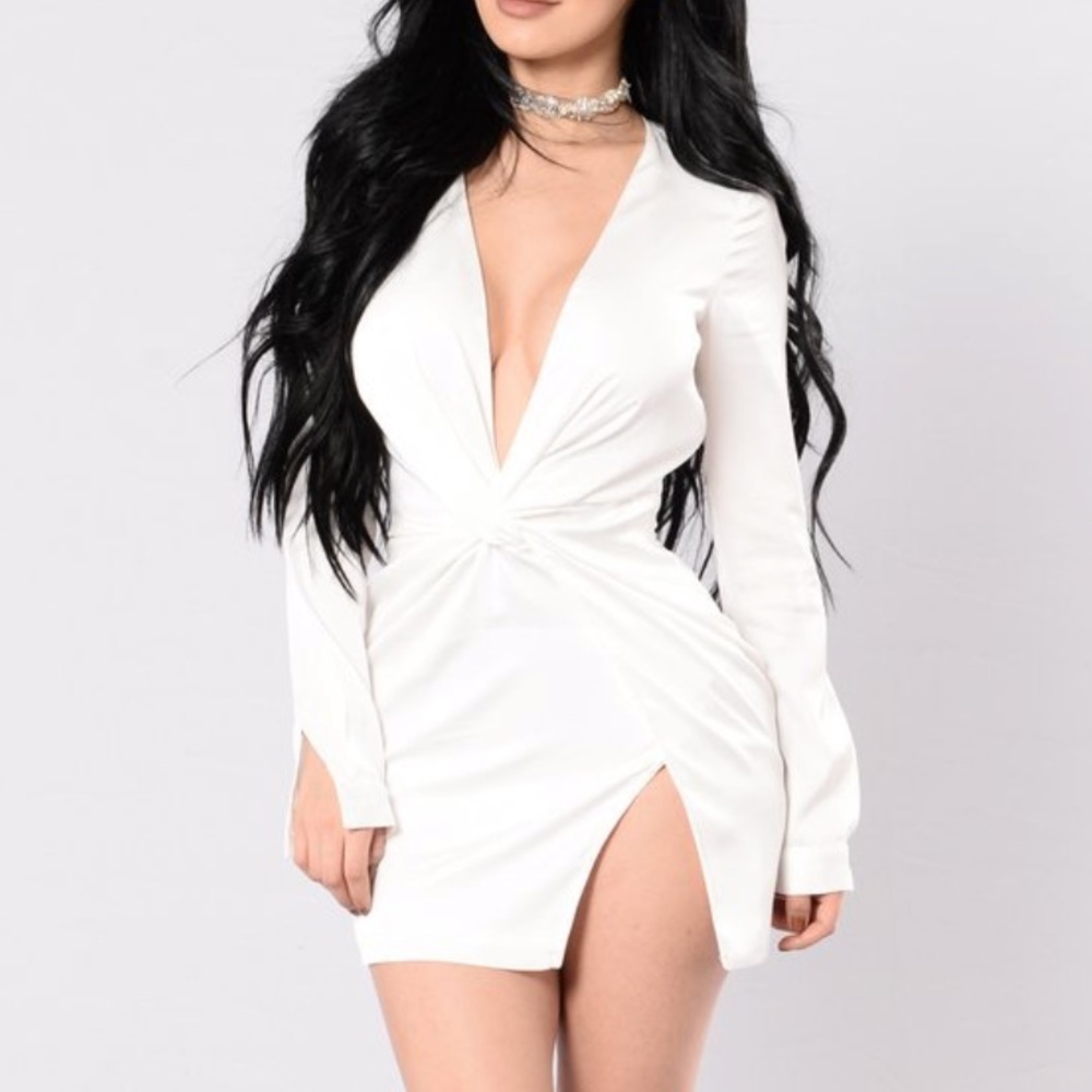 Sugar free white dress